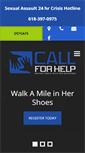 Mobile Screenshot of callforhelpinc.org